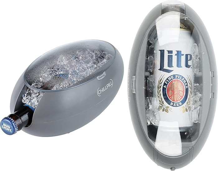 Instant Drink Chiller - Rapid Beverage Chiller for Cans 12 oz or 16 oz & Glass Bottles - Portable... | Amazon (US)