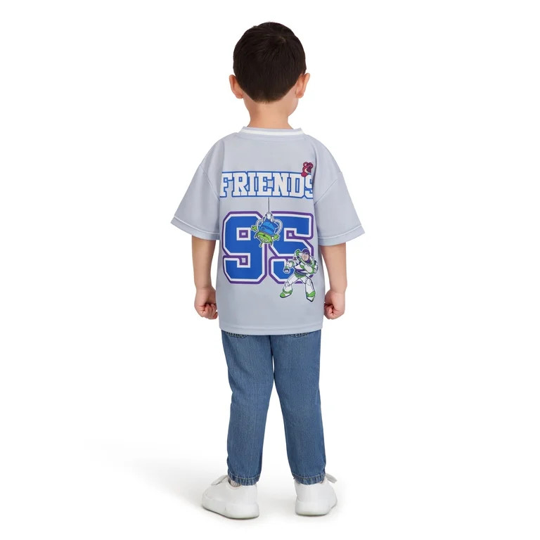 Toy Story Toddler Boy Short Sleeve Jersey, Sizes 12 Months-5T | Walmart (US)