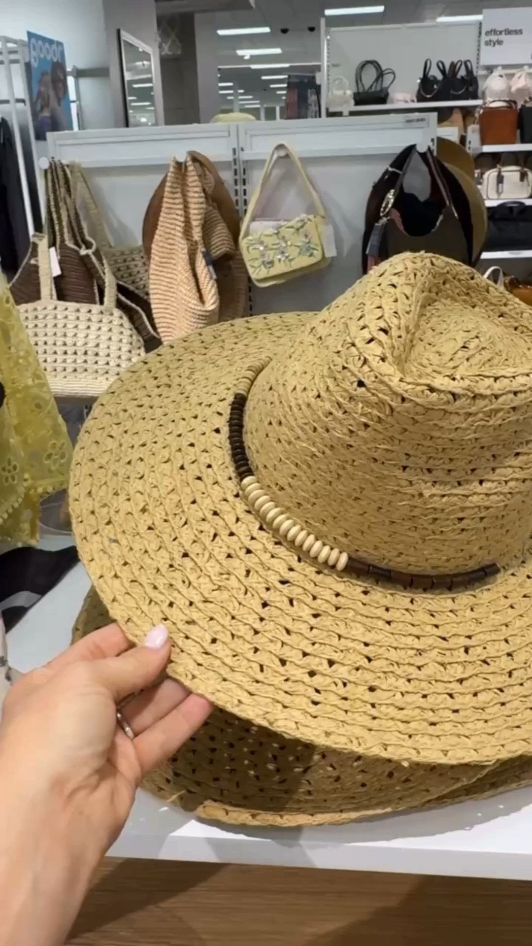 This straw hat is such a good spring and summer find. It honestly looks just like an expensive one I bought before, but for way less. The neutral color with the beaded detail makes it feel really elevated, and it’s perfect for beach days, vacations, or just adding a little extra to a simple outfit.

#springaccessories #summerstyle #strawhat #vacationstyle #beachstyle #affordablestyle #springfinds #ltkstyle #ltkfashion

#LTKmomlife #LTKPetite #LTKTravel