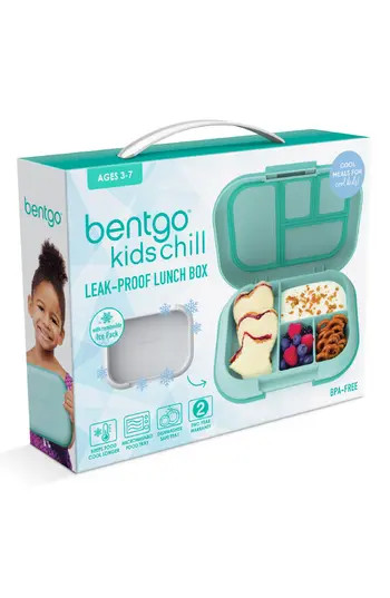 BENTGO Kids' Chill Leak Proof Lunch Box in Aqua at Nordstrom Rack | Nordstrom Rack