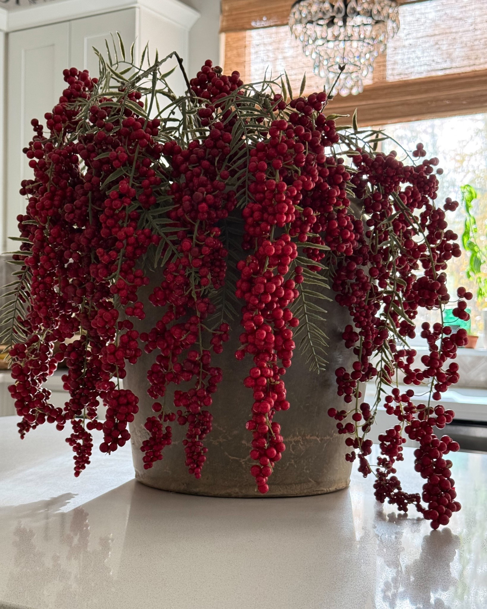 Red berries ❤️ I used 5 here! 
Christmas. Holiday. Home decor. Stems. 

#LTKSeasonal #LTKHoliday #LTKHome