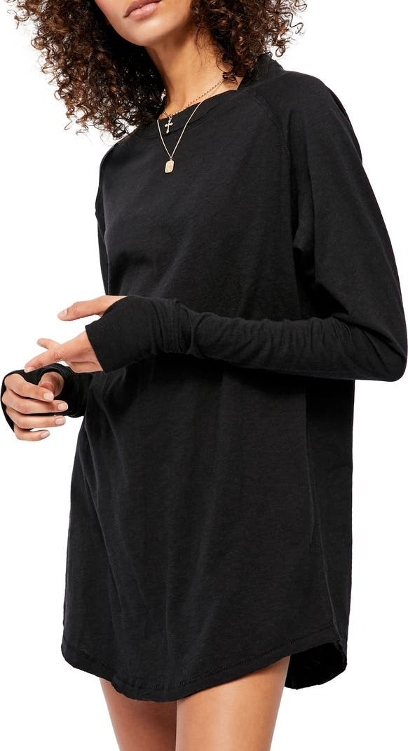 Arden Extra Long Cotton Top | Nordstrom