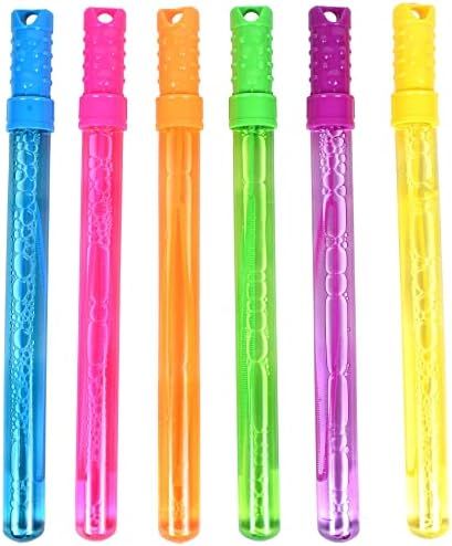 Sunny Days Entertainment Maxx Bubbles 4oz Bubble Wands – 6 Pack Bubble Wand Toy | Summer Fun, O... | Amazon (US)