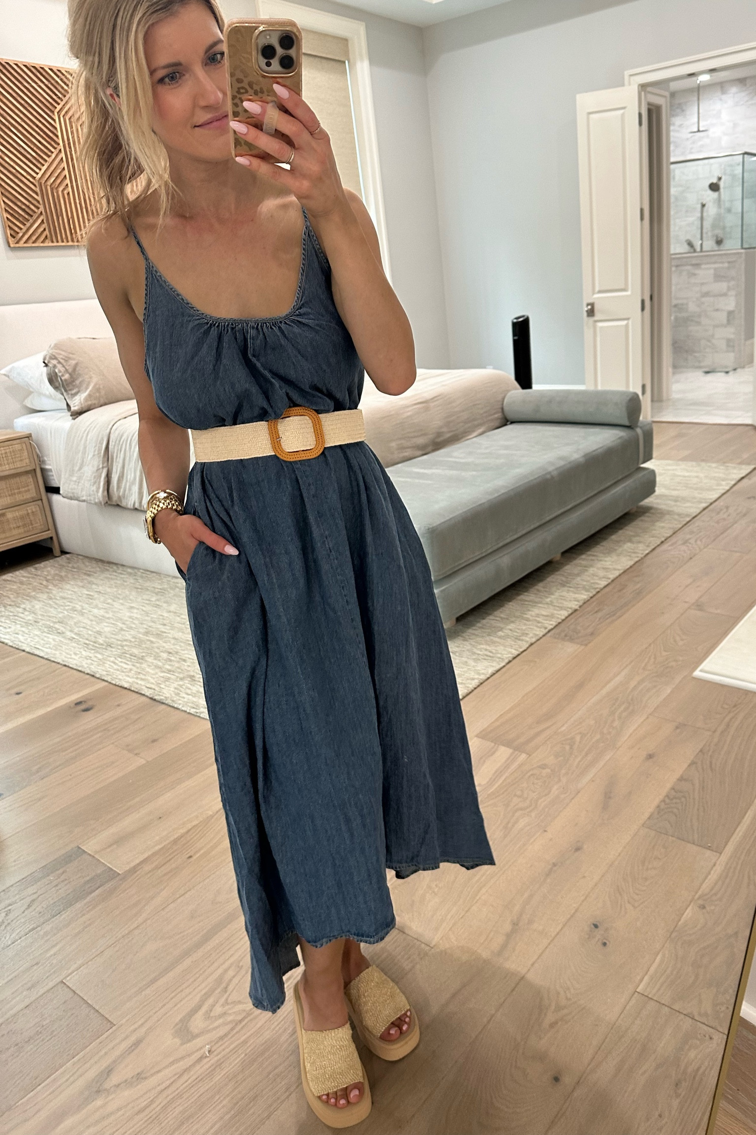 Denim dress, maxi dress, summer outfit

#LTKStyleTip #LTKParties #LTKFindsUnder50