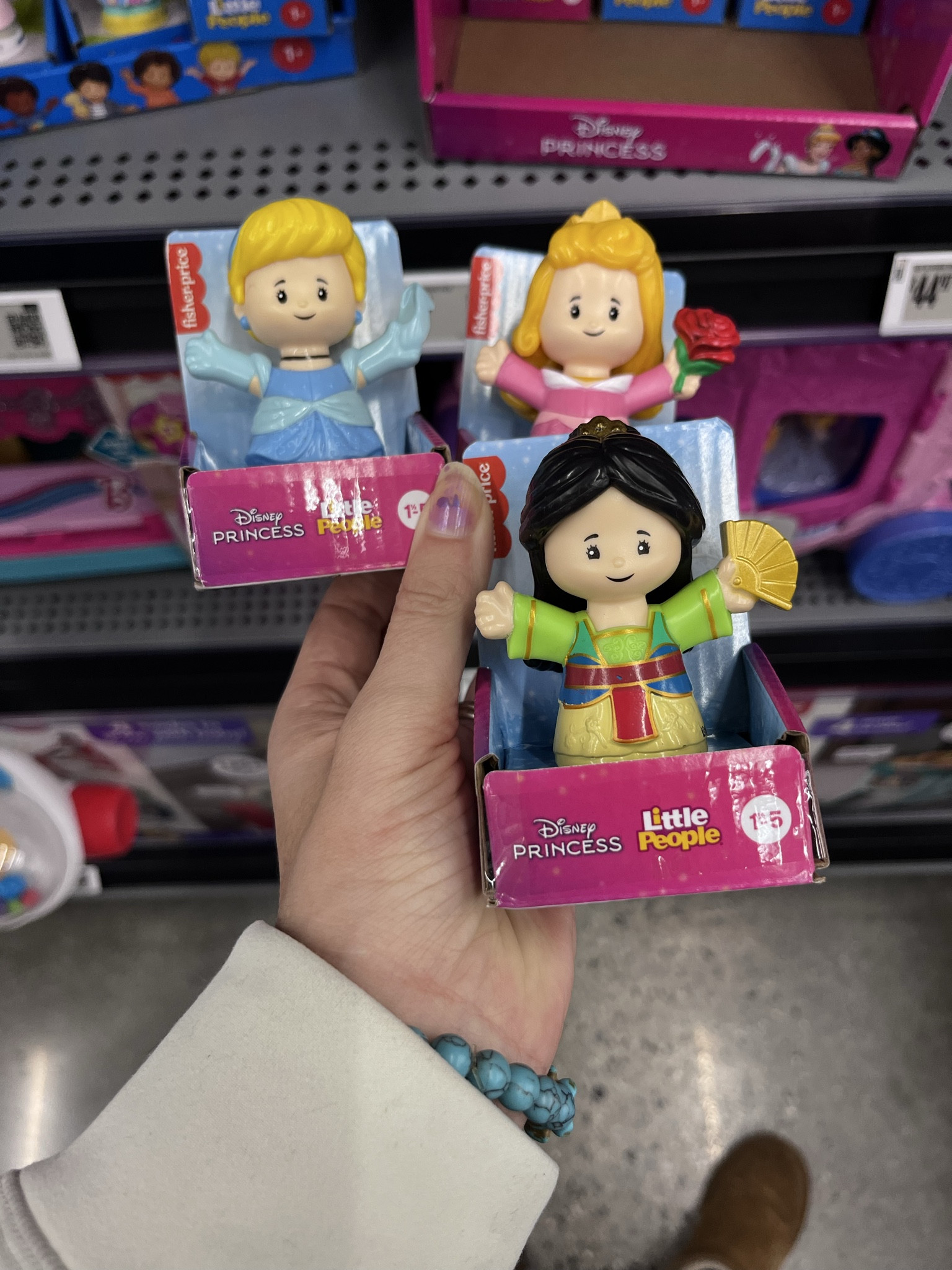 Disney princess little people Fisher price kids toys Walmart finds 

#LTKKids