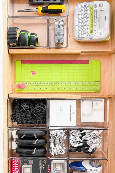 It’s easy to organize any drawer in less than an hour when you have the right components on hand, even office supply drawers and the dreaded junk drawer! home storage office supply storage home organization office supply organization drawer divider the home edit system Walmart find label maker

#LTKfindsunder50 #LTKhome #LTKstyletip