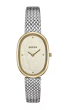 Breda Jane Tethered Watch in Silver & Gold from Revolve.com | Revolve Clothing (Global)