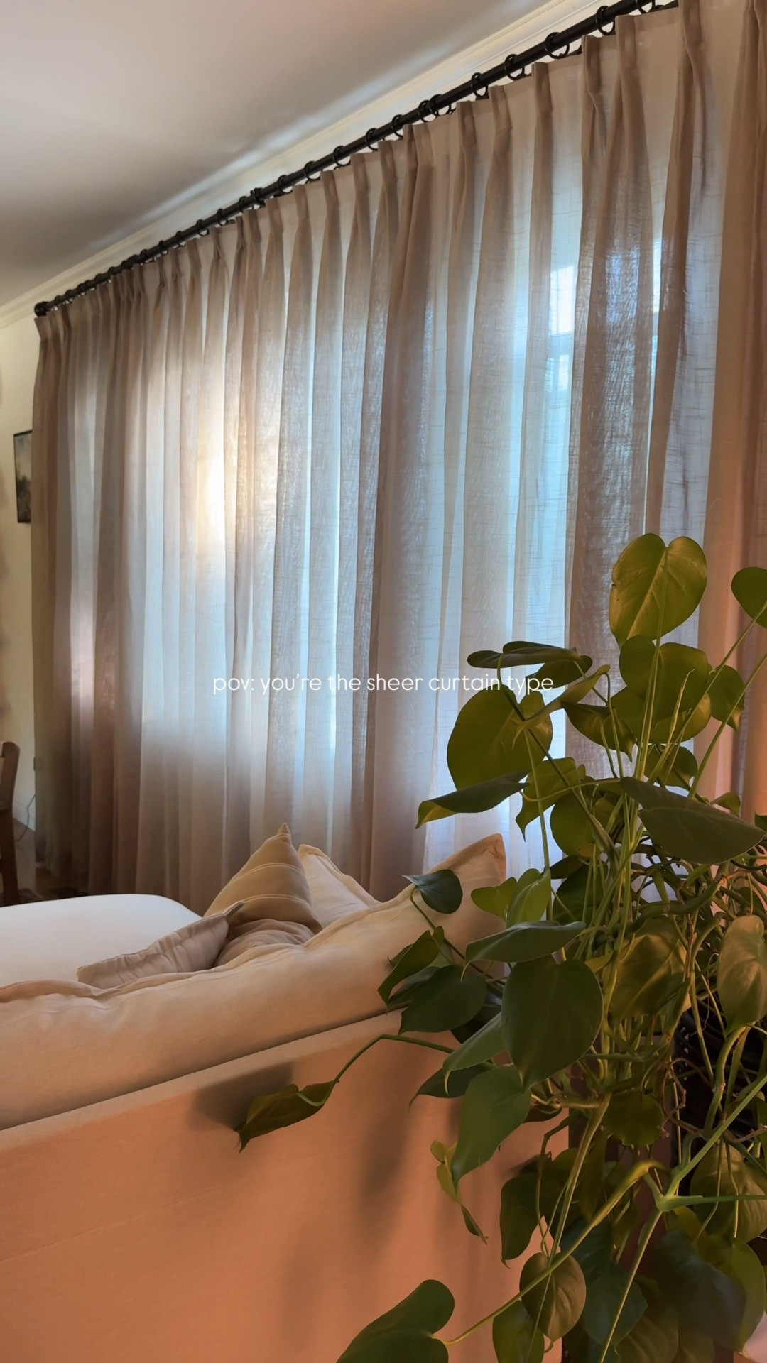 Custom sheer curtains in shade Sandstone, with triple French pleat detail✨

@TWOPAGES

#LTKHome #LTKSaleAlert #LTKSeasonal