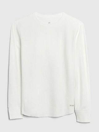 Kids Waffle-Knit Slub Shirt | Gap (US)