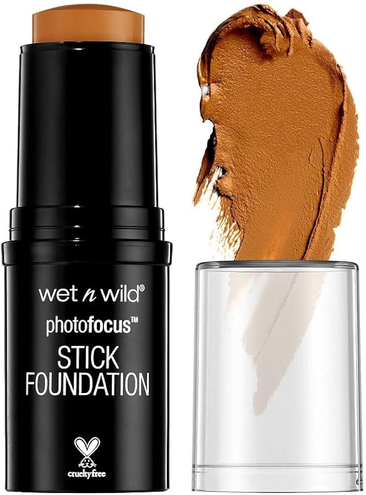 wet n wild Photo Focus Matte Foundation Stick Makeup, Toffee | Vegan & Cruelty-Free | Amazon (US)