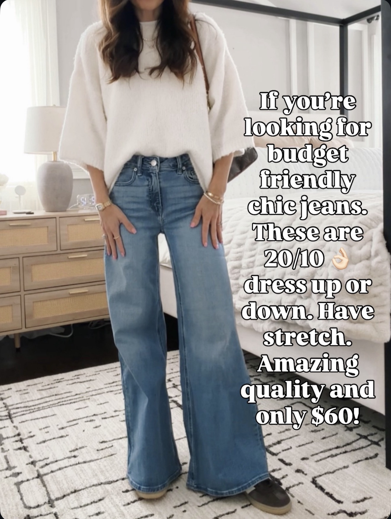If you want chic, comfy, budget-friendly jeans you can dress up or down — these are it 🔗⬇️

#LTKOver40 #LTKgrwm #LTKmomlife