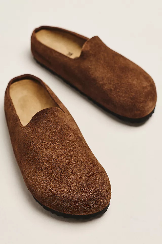 Birkenstock Amsterdam Suede Clogs | Anthropologie (US)