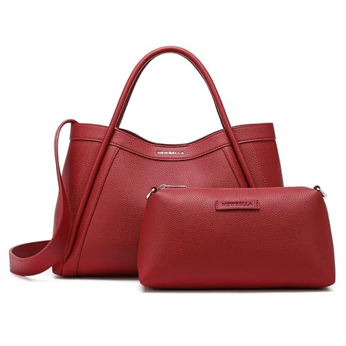 NEWBELLA Tote Bag for Women, Large Vegan Leather Hobo Bag with Shoulder Strap and Purse, Handbags & Crossbody Bags | Amazon (US)