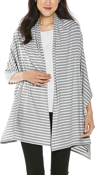 Coolibar UPF 50+ Women's Sanibel Everyday Beach Shawl - Sun Protective | Amazon (US)
