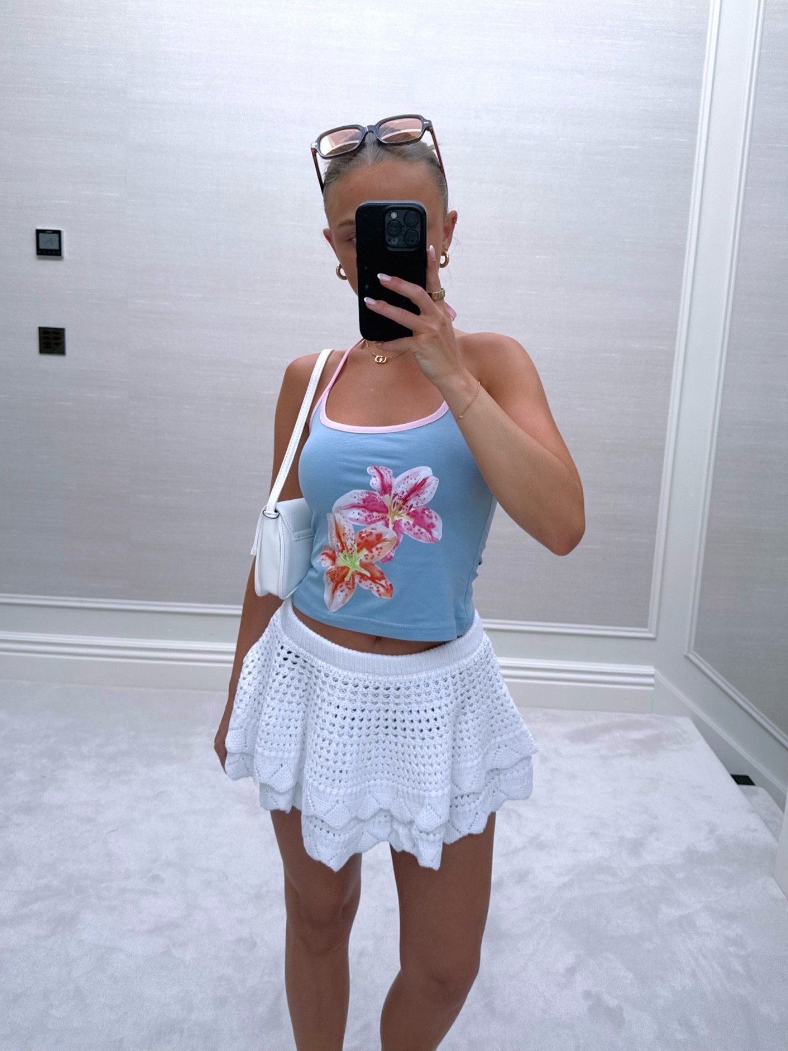recent summer outfits!! 🌺

summer spring holiday beach outfit inspo easy ootd blue pink petite top halter neck white crochet

#LTKsummer #LTKuk #LTKeurope