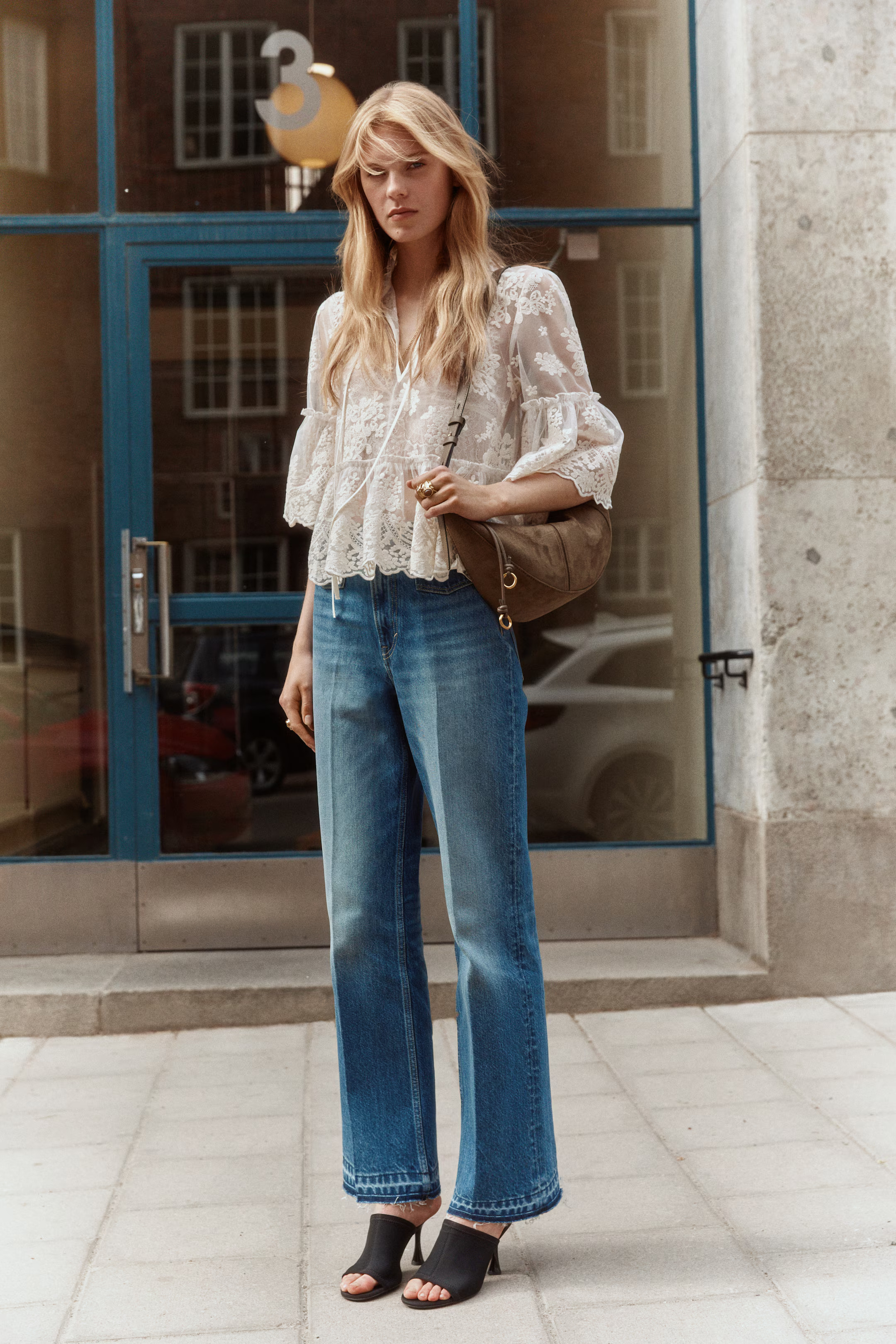 High Flared Jeans | H&M (US + CA)