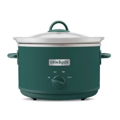 Crock-Pot 4.5qt Slow Cooker: Ceramic Stoneware, 3 Settings, Stay-Cool Handles, Dishwasher-Safe Pa... | Target