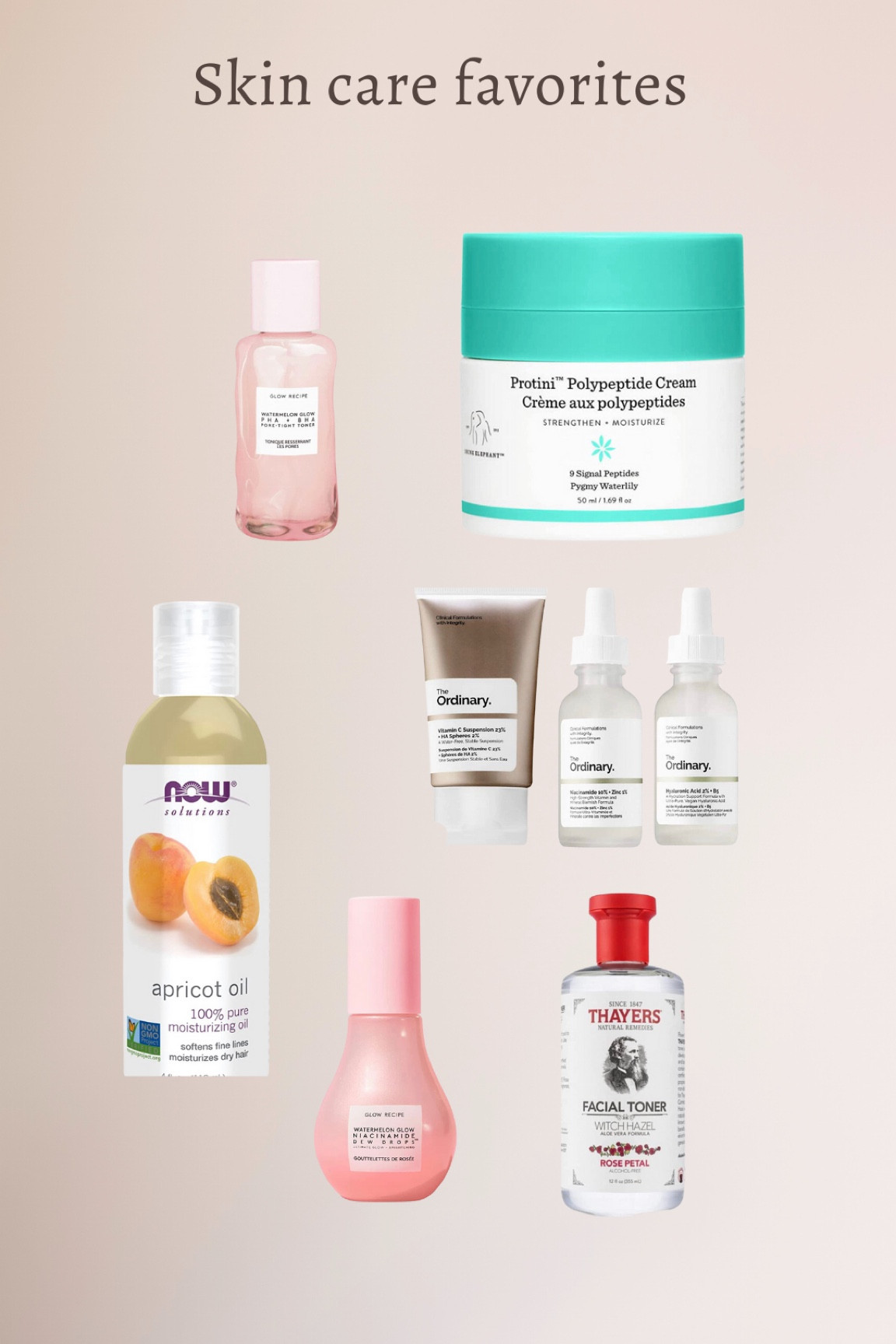 Some of followers skin care favorites!! I am excited to try!! 

#LTKunder100 #LTKFind #LTKbeauty