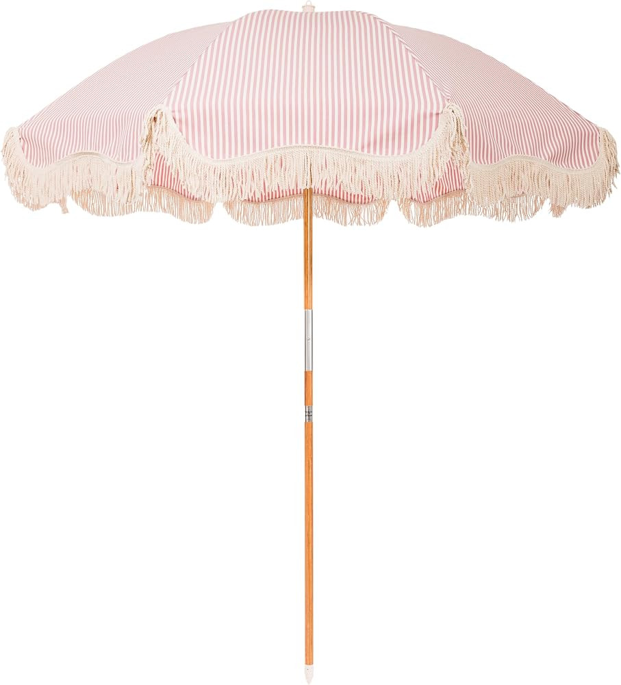 Business & Pleasure Co. Rio Fringe Umbrella For Beach, Patio or Picnic - 6' Boho Beach Umbrella, ... | Amazon (US)