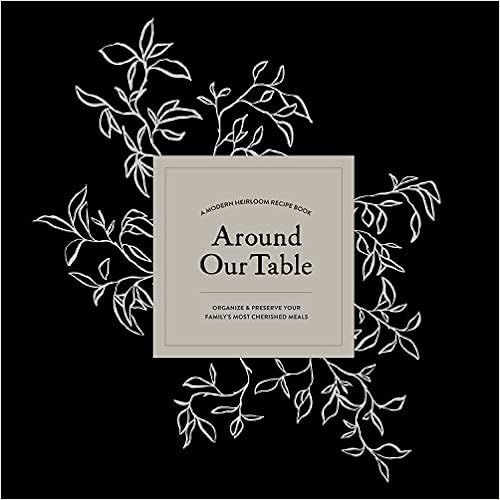 Around Our Table: A Modern Heirloom Recipe Book to Organize and Preserve Your Family's Most Cheri... | Amazon (US)