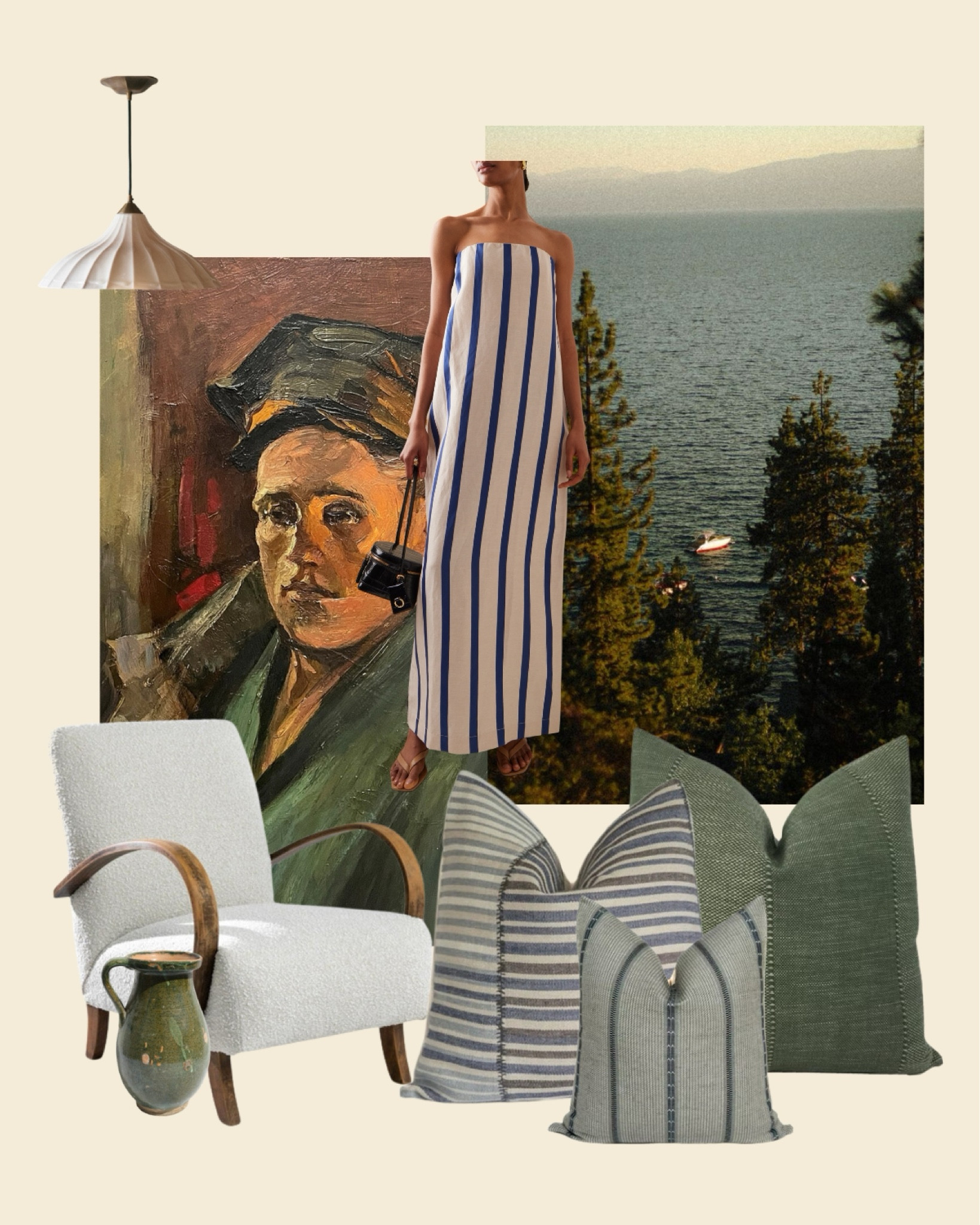 Lake living essentials for a cozy home and cabin lifestyle. 