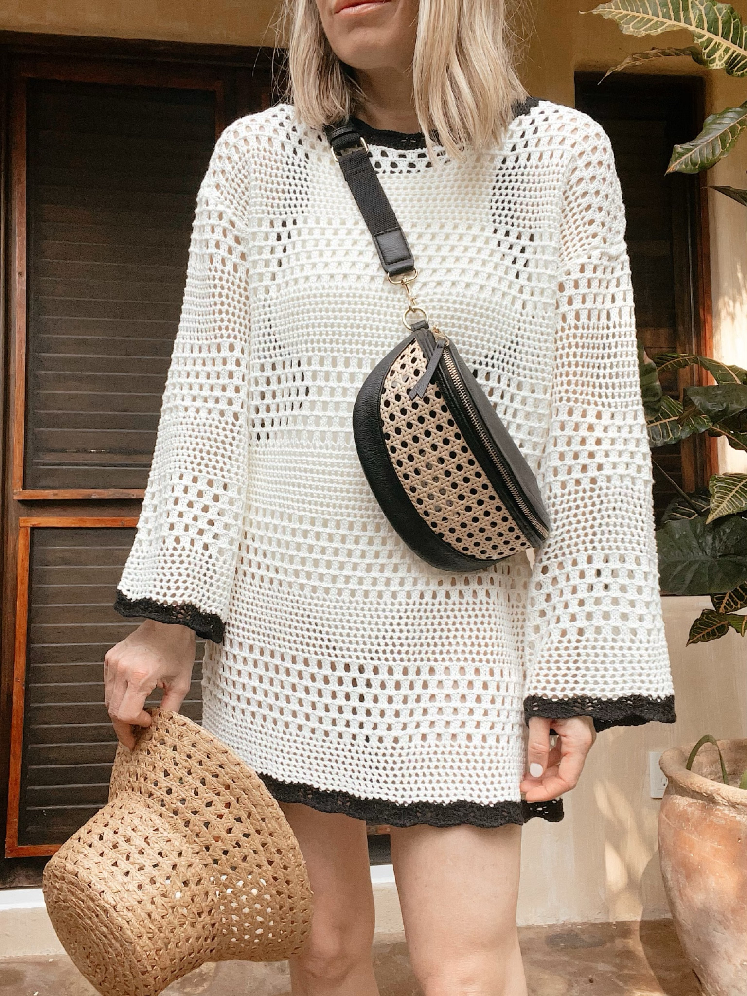 Amazon crochet swimsuit coverup under $40 and I’m wearing a size small
Beach vacation outfits 

#LTKstyletip #LTKfindsunder50