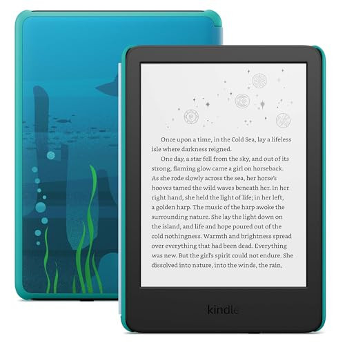 Amazon Kindle Kids 16GB (newest model) - If it breaks, we will replace it, includes ad-free books and cover, with glare-free display, faster page turns - Ocean Explorer | Amazon (US)