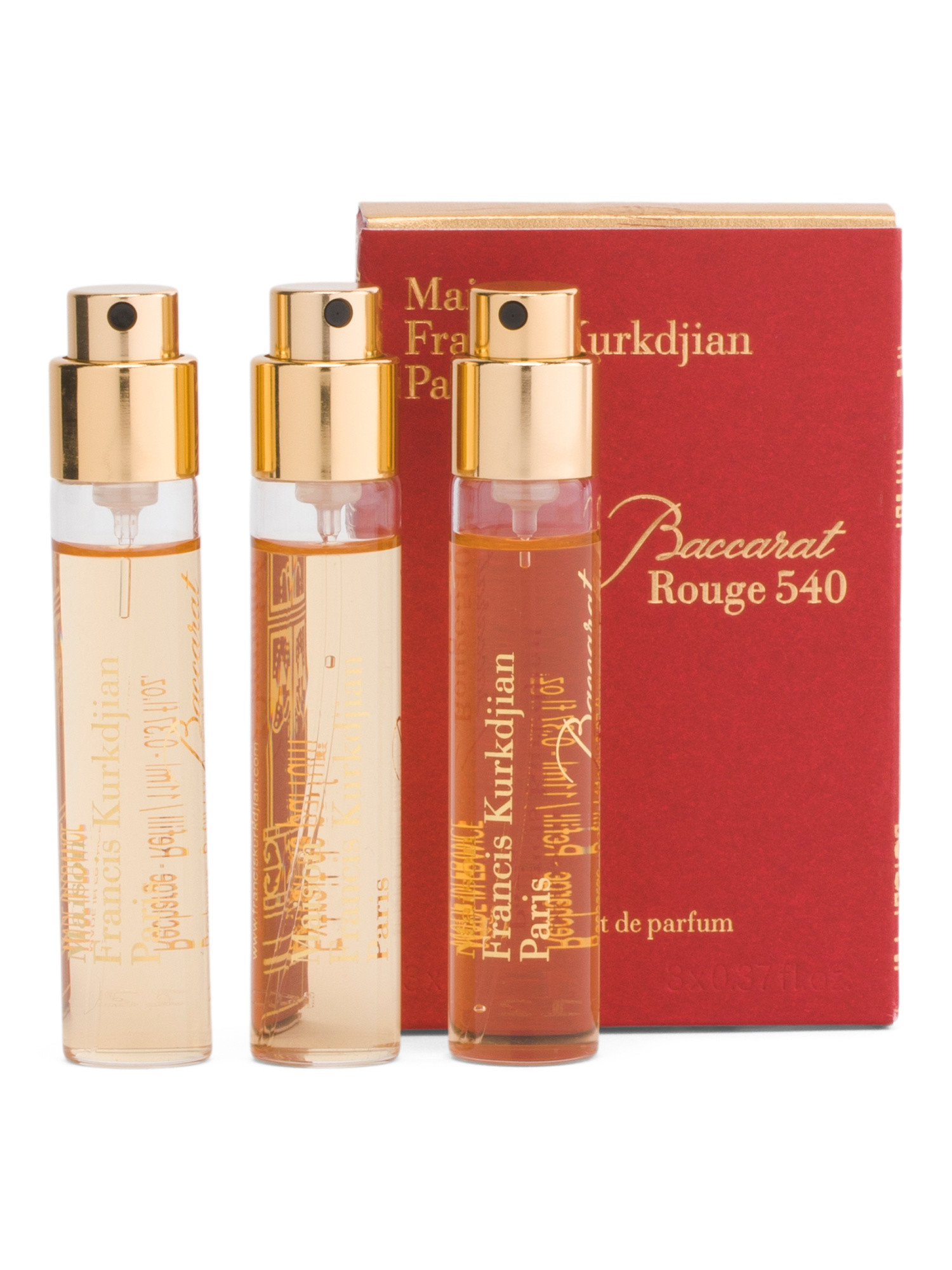 Made In France 3pk Baccarat Rouge 540 Extrait Eau De Parfums | TJ Maxx