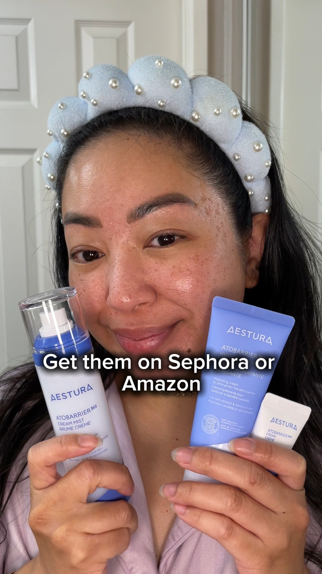 Summer skin rescue with @aestura_us 

🩵 Cream mist: powerful blend of ceramides, fatty acids, and cholesterol helps strengthen the skin barrier, locking in moisture and protecting against external aggressors.

🩵 Hydro Soothing Cream: calms irritated skin by instantly cooling down the skin. It gives skin an instant hydrated glow, quenching overheated skin. Instant soothing redness and dryness.

#Aestura #GiftedByAestura #Atobarrier365 #CreamMist #HydroSoothingCream #KBeauty #KSkincare 

#LTKBeauty