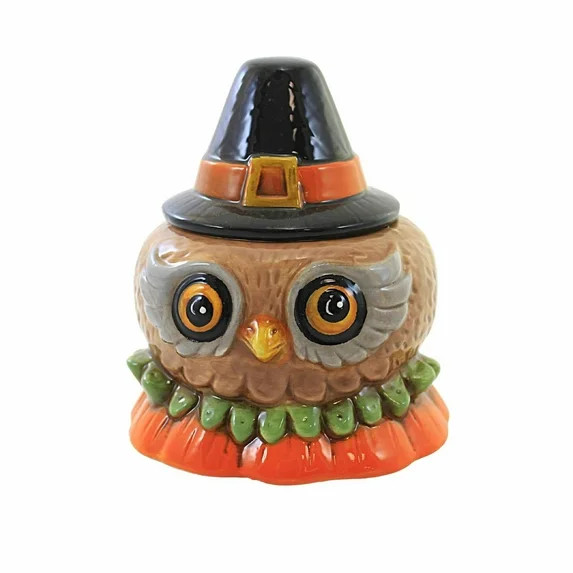 Tabletop Pilgrim Critter Bowl Dolomite Thanksgiving Johanna Parker Th00288 Owl - Walmart.com | Walmart (US)