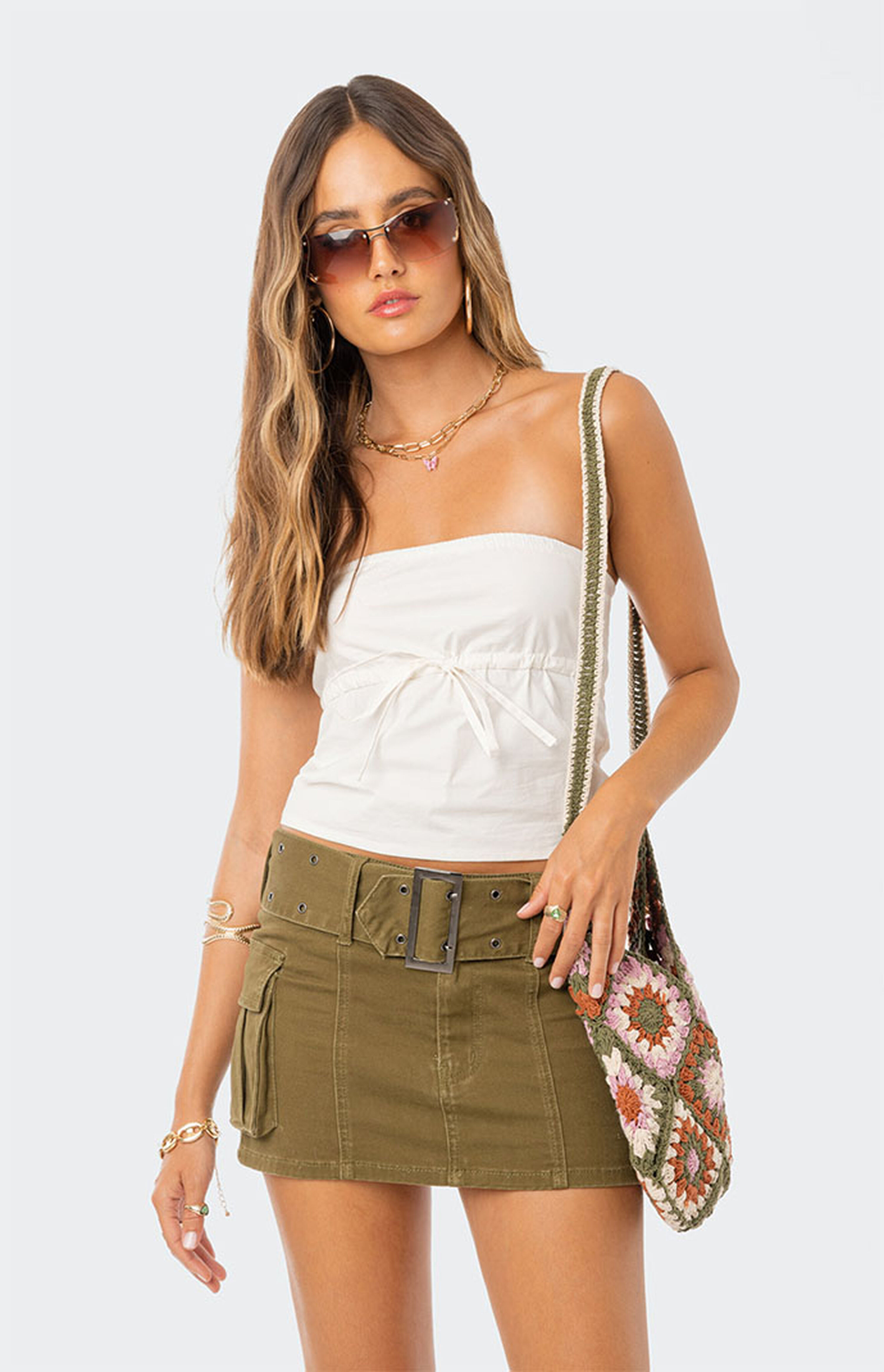 Edikted Reva Strapless Top | PacSun