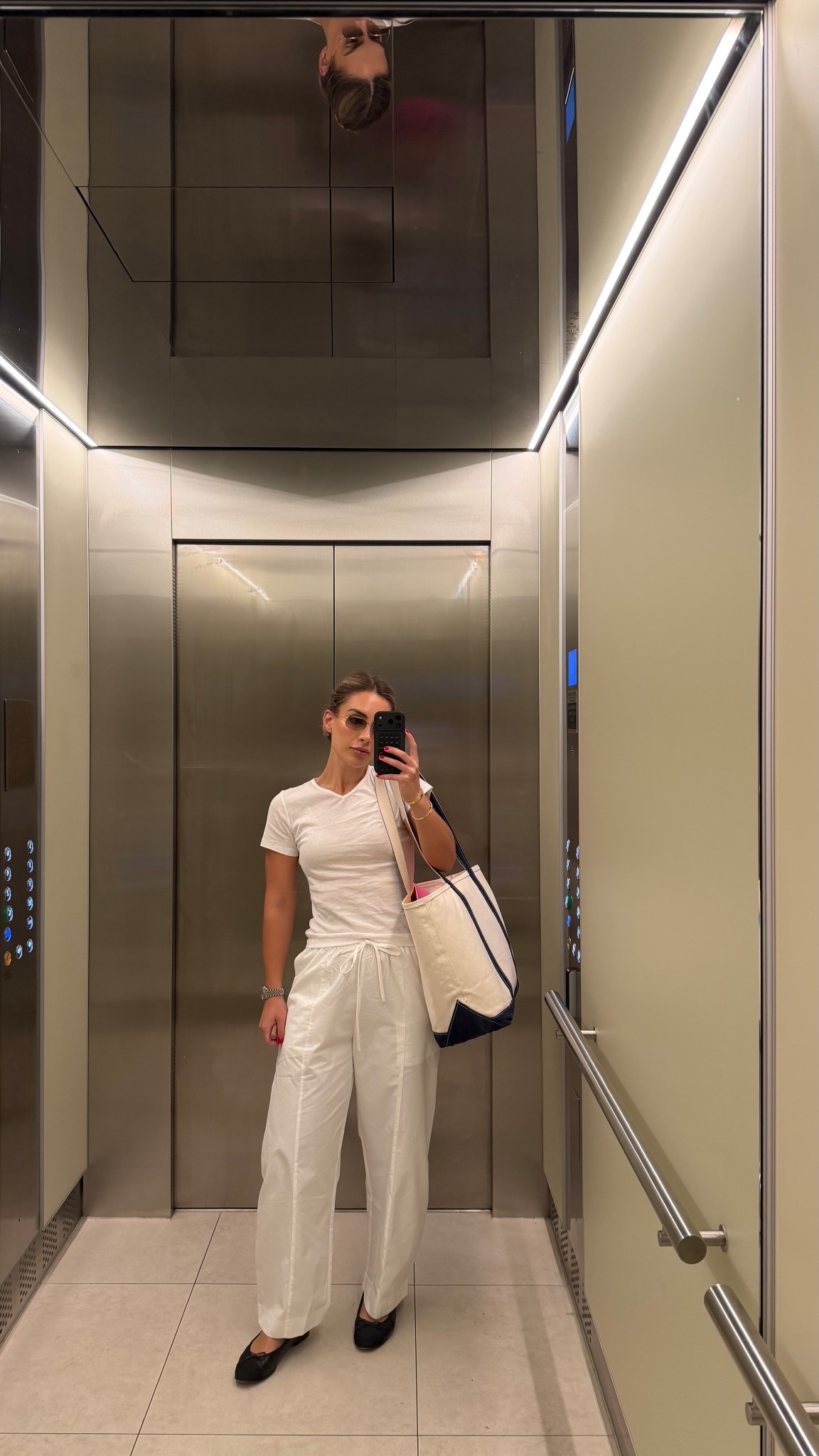 Wearing size s/8 in top and pant! Sunglasses are from sunglass hut and bag is LL bean 

#LTKootd #LTKgrwm #LTKdayinmylife