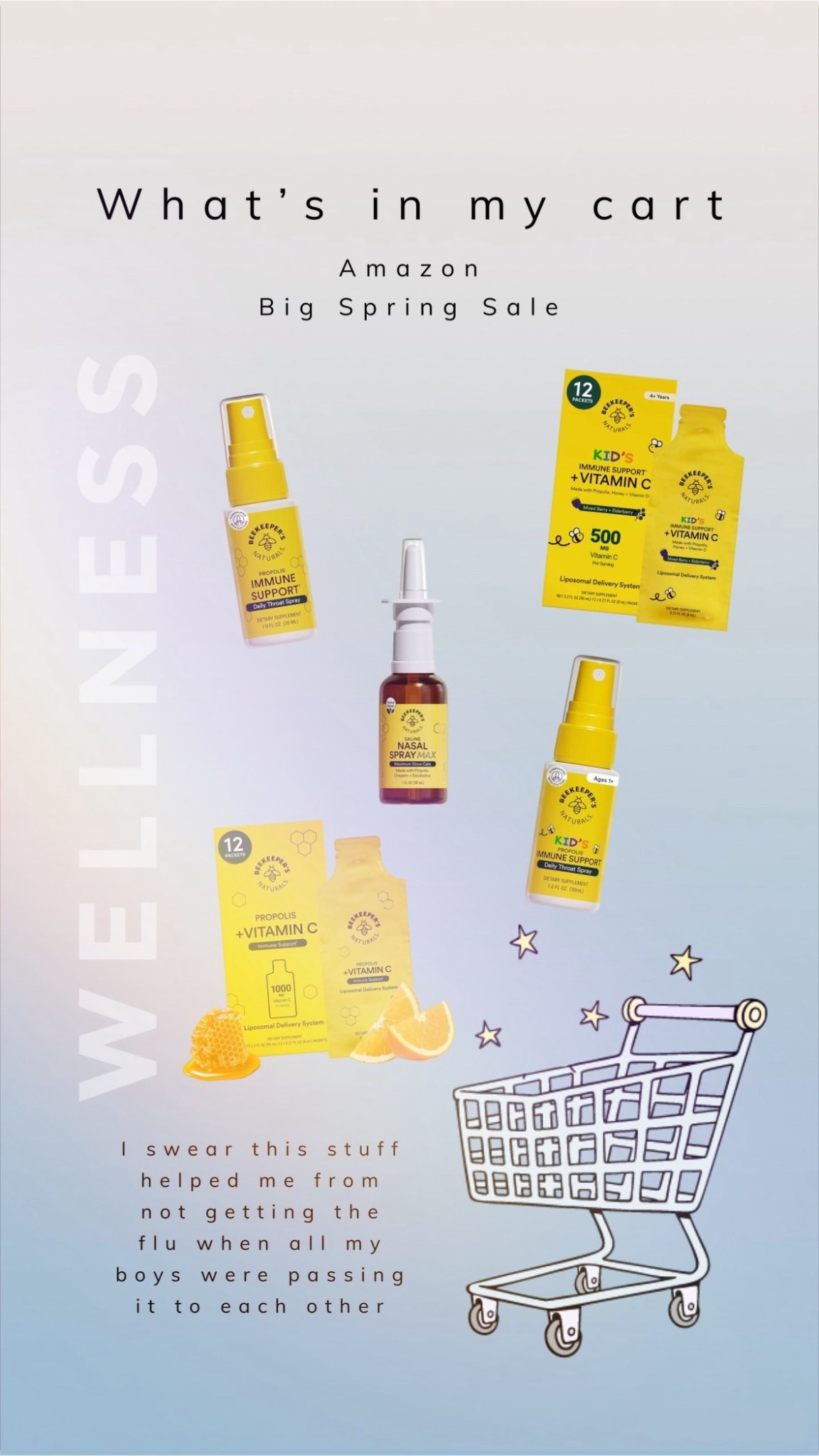 This all natural immune defense is amazing! I swear it helped me from getting the flu when my boys were all passing it to each other 🤣

#LTKselfcare #LTKSaleAlert