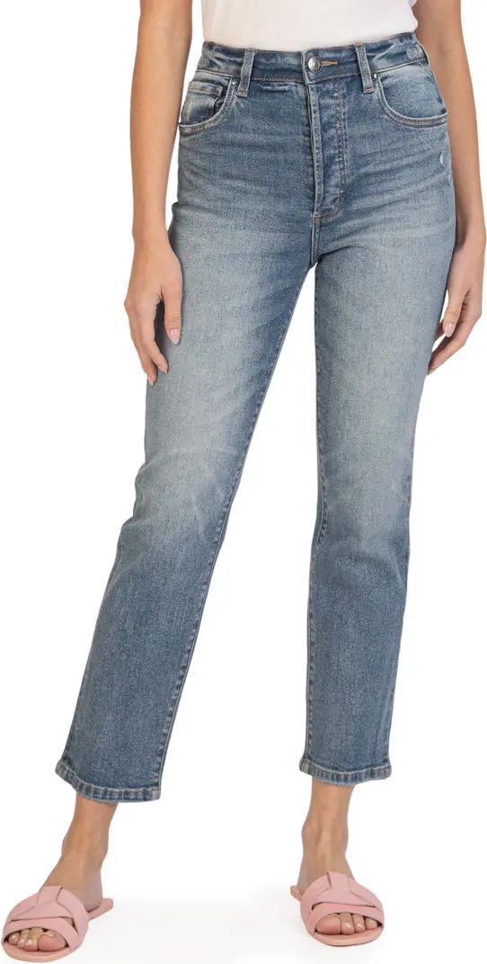 Rosa High Waist Crop Straight Leg Jeans | Nordstrom
