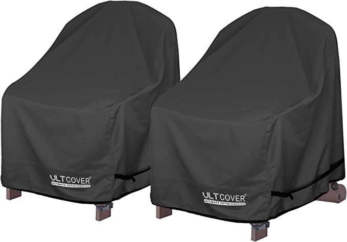 ULTCOVER Waterproof Patio Adirondack Chair Cover 2 Pack for Outdoor Chair Size Upto 32W x 35D x 3... | Amazon (CA)