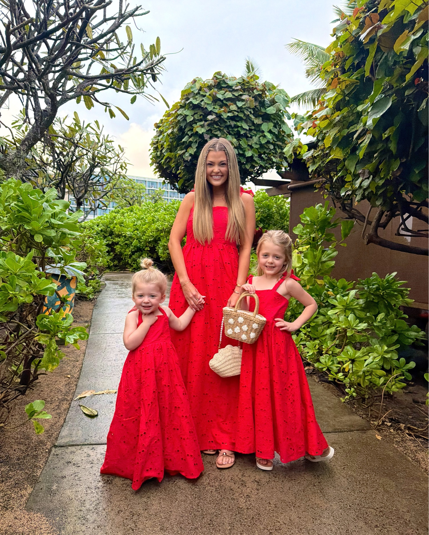 ladies in red ♥️ use code JESSICAC10 for 10% off!! (wearing size small) 

electric picks code - JESS20

vacation outfits, beach riot, red dress, mommy and mini, maxi dress, hawaii 

#LTKkids #LTKfamily #LTKtravel