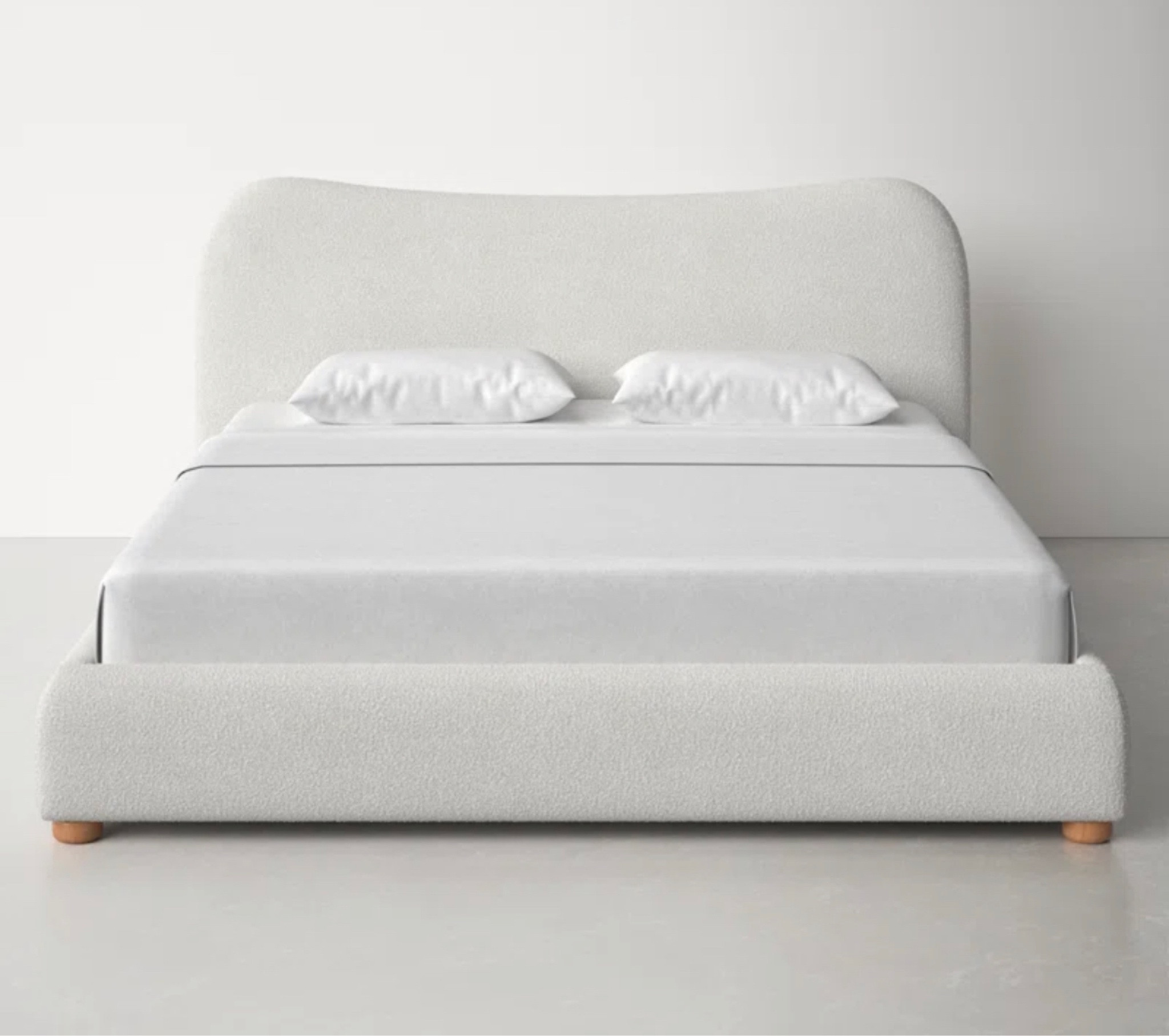 Liza upholstered bed - ivory boucle - Queen

#LTKsalealert #LTKhome