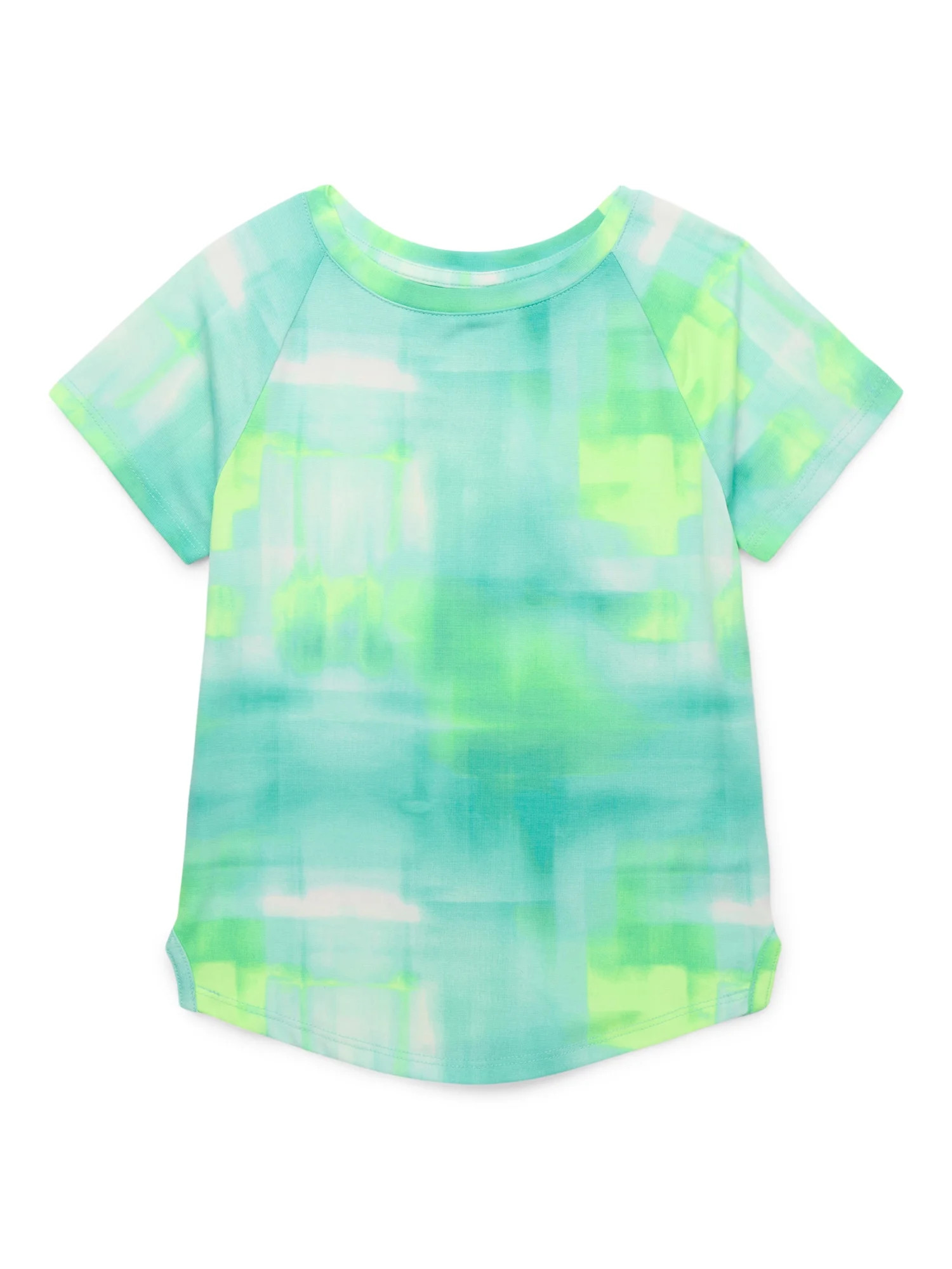 Athletic Works Girls Active Tee with Short Sleeves, Sizes 4-18 & Plus - Walmart.com | Walmart (US)