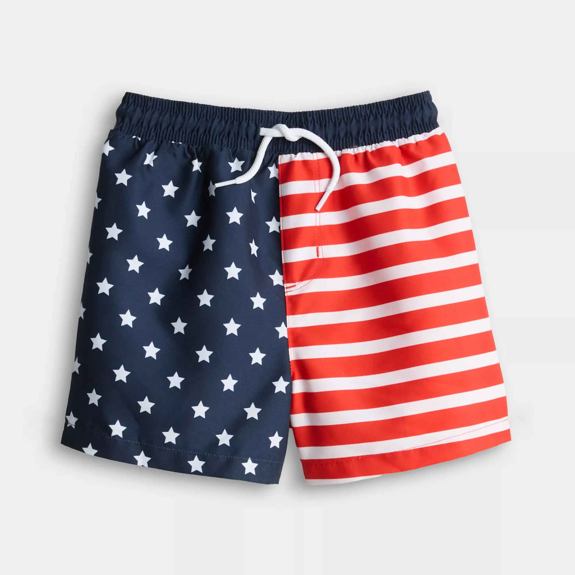 Baby & Toddler Boy Jumping Beans® Stars & Stripes Swim Trunks | Kohl's