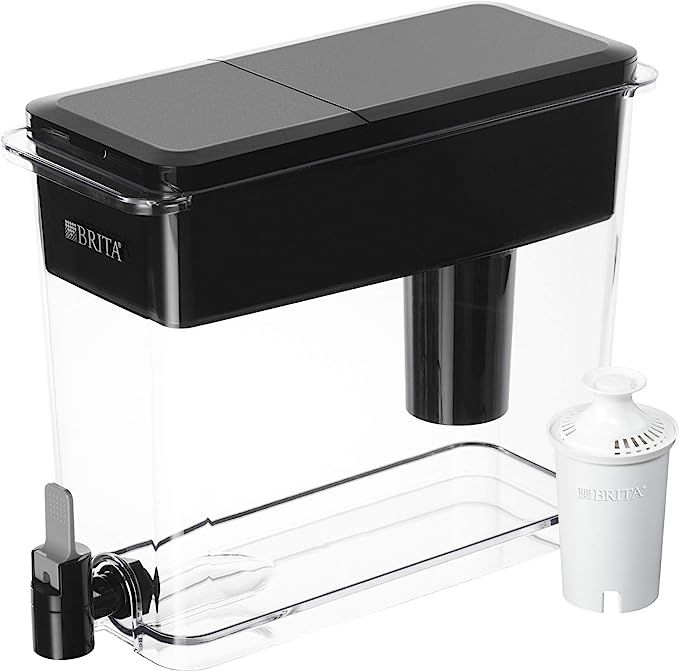 Brita UltraMax Water Filter Dispenser, Extra Large 18 Cup 1 Count, Black | Amazon (US)