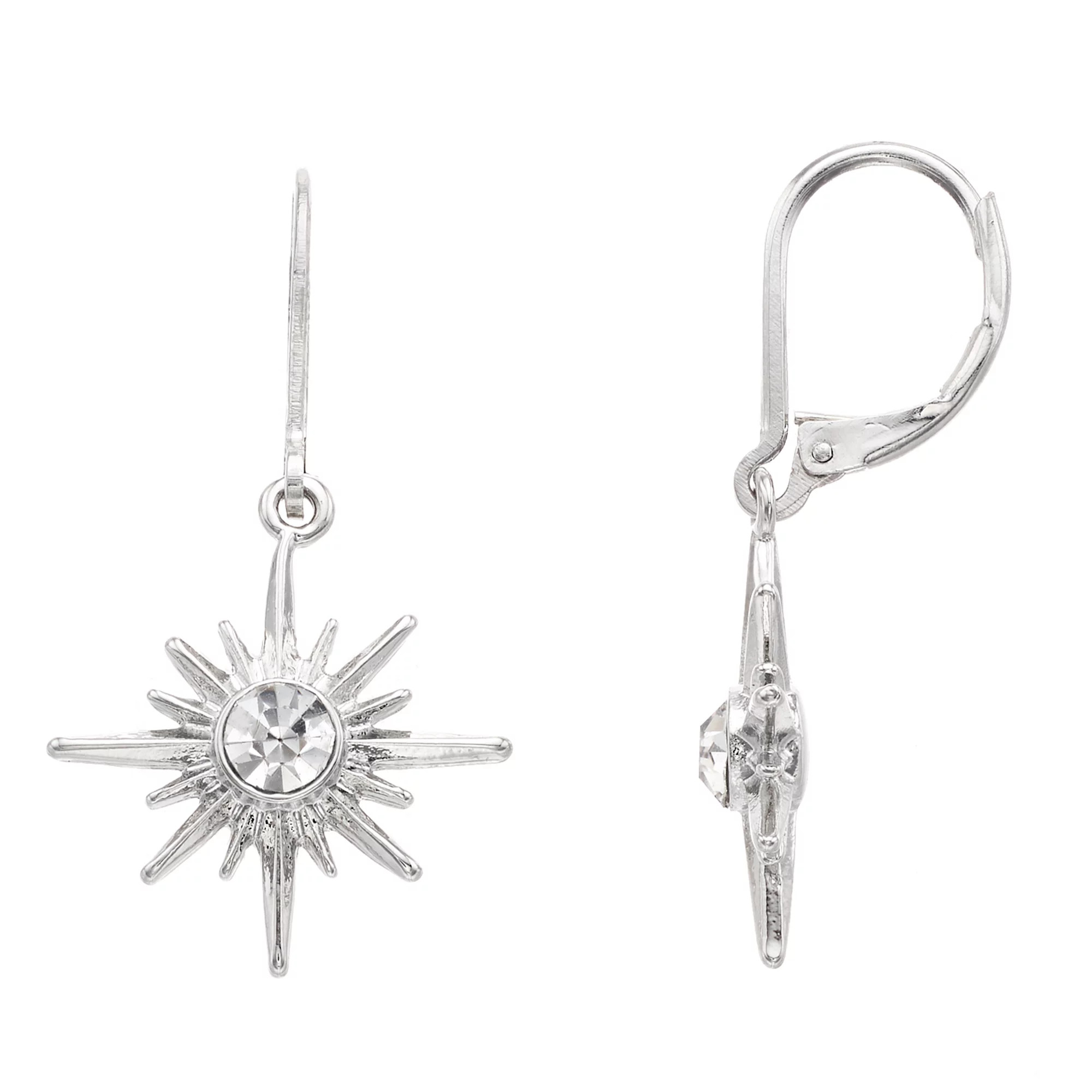 Simply Vera Vera Wang Starburst Drop Earrings | Kohl's
