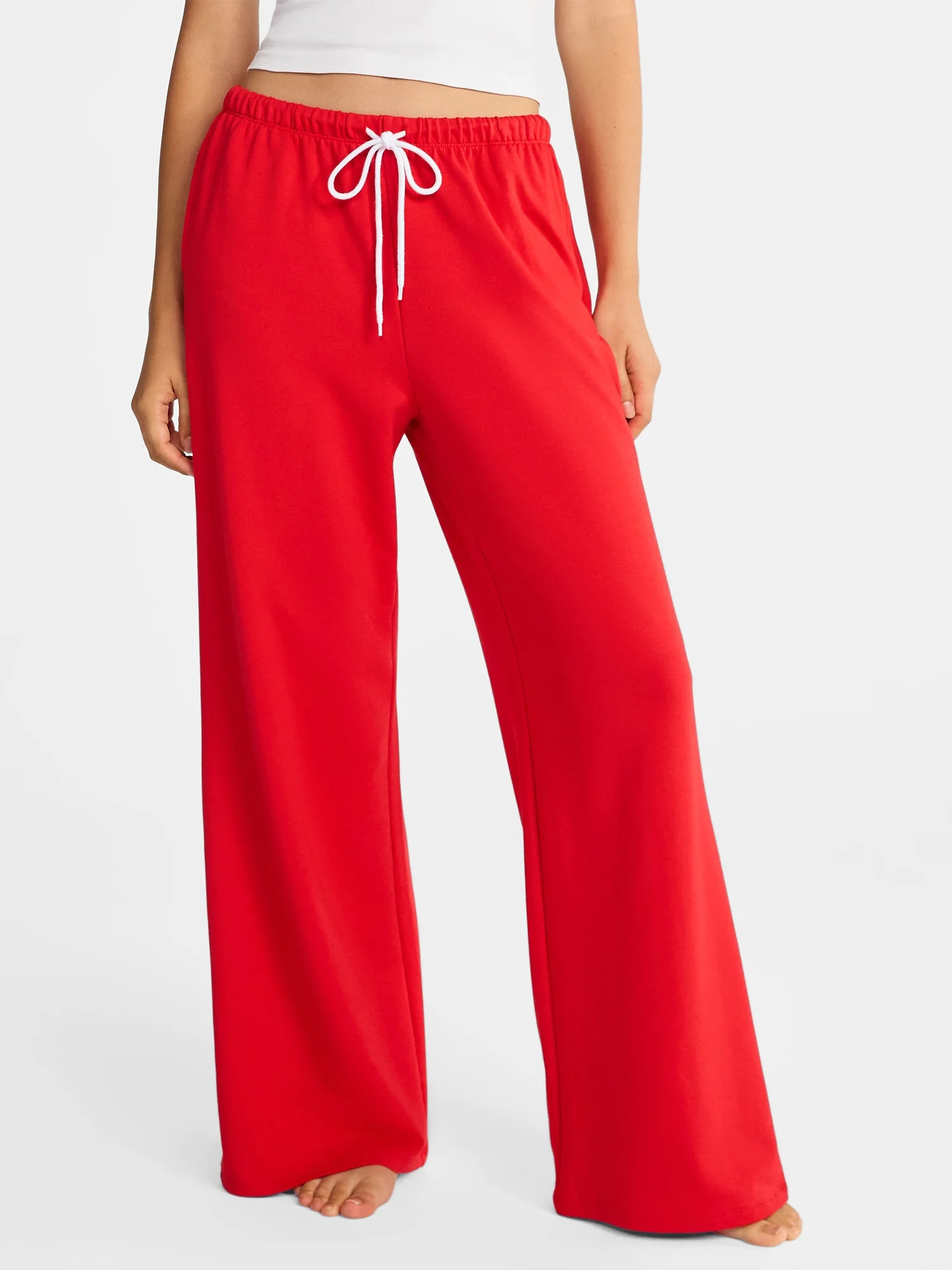 No Boundaries Sleepwear Basic Pants, Women’s | Walmart (US)