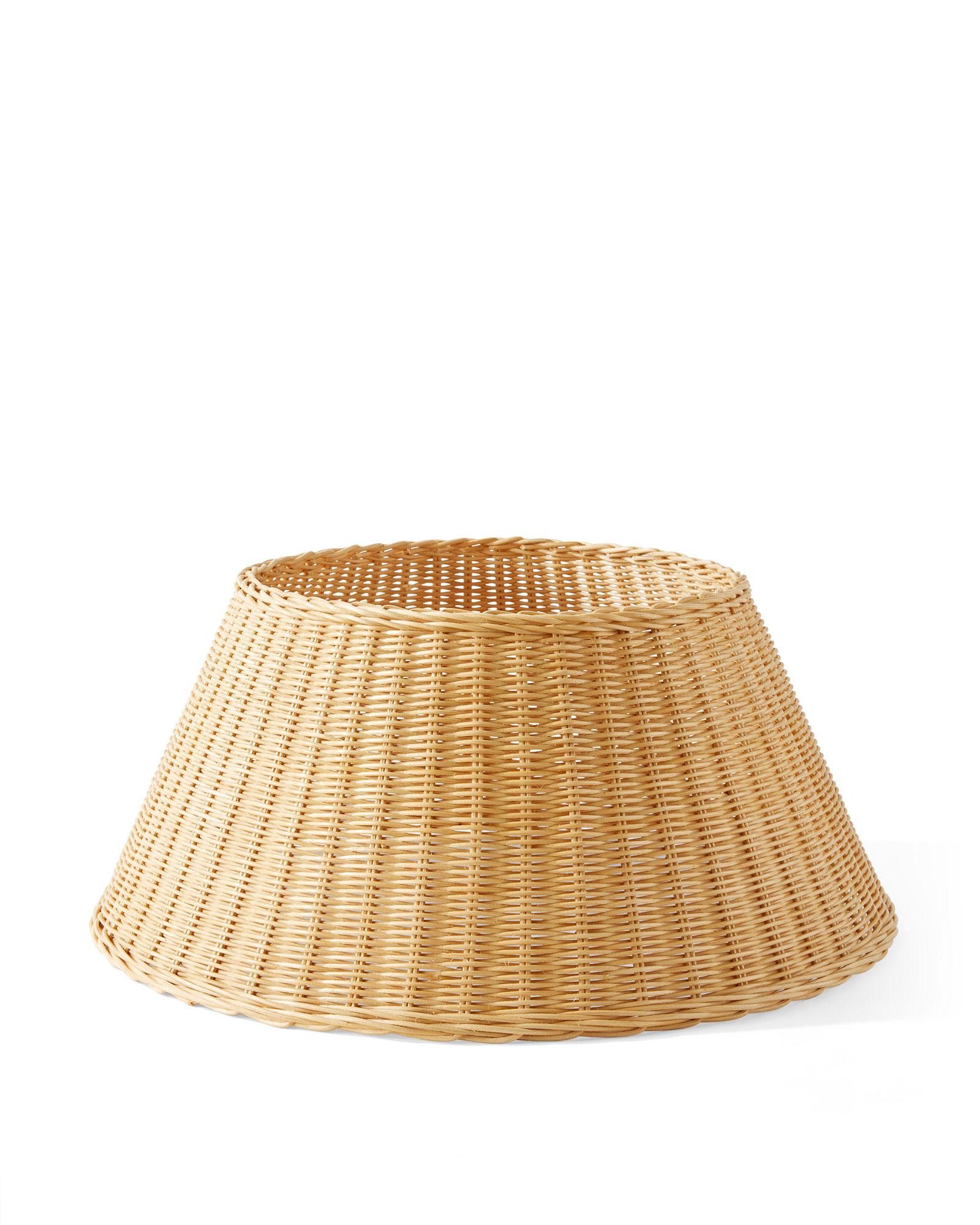 Wicker Tree Collar | Serena and Lily