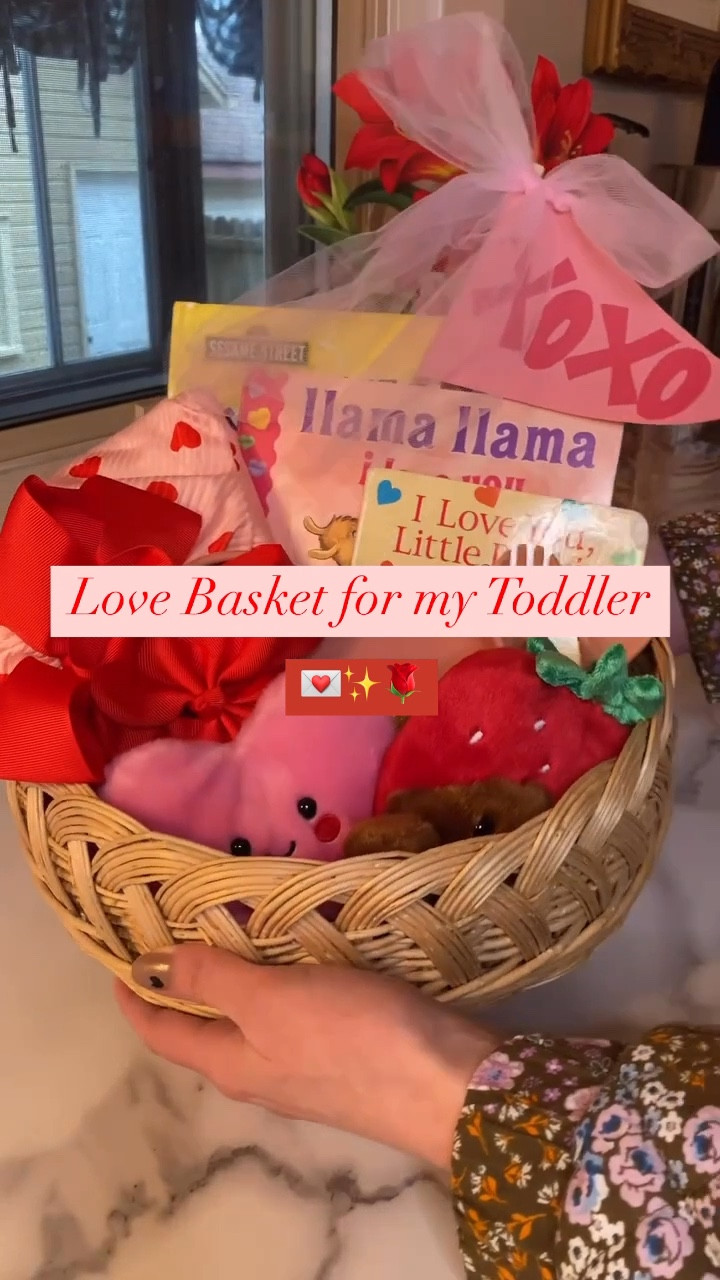 Easy ideas for Valentine’s Day for a toddler! I wanted to get some things together that were festive AND we could use after Valentine’s was over: the red bows and the silicone suction plate have been staple items over the last year! 


#valentinesday #toddlergiftbasker #valentines #lovebasket #toddler #toddlergirl 

#LTKKids #LTKSeasonal #LTKGiftGuide