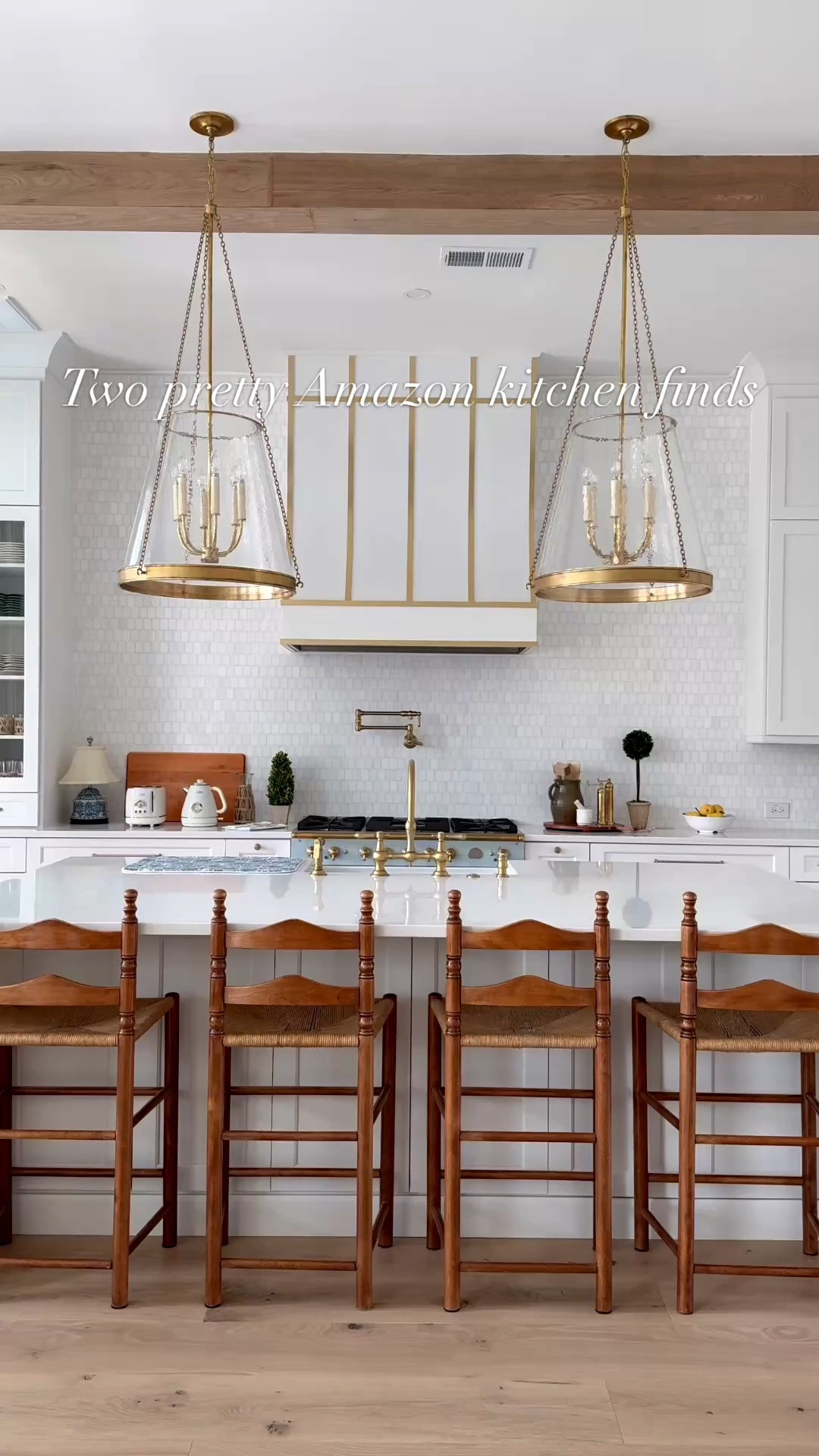 Two pretty Amazon kitchen finds that are as practical as they are charming 🤍 I love the soft Pearl White finish and retro-inspired details of this coordinating toaster and electric kettle. Both are linked here for easy shopping!

Gifted by Hazel Quinn.

#LTKHome