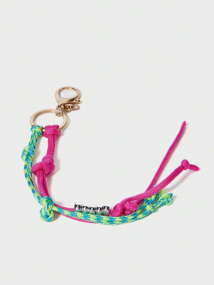 SHECARRY Multicolor Fashionable Braided Rope Bag Charm | SHEIN USA | SHEIN
