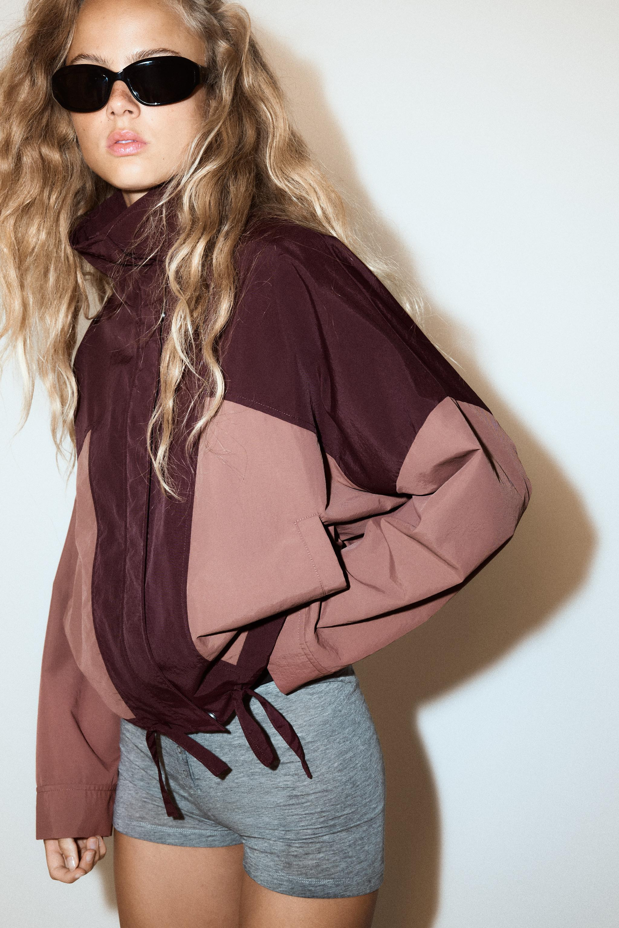HIGH NECK JACKET | Zara AU