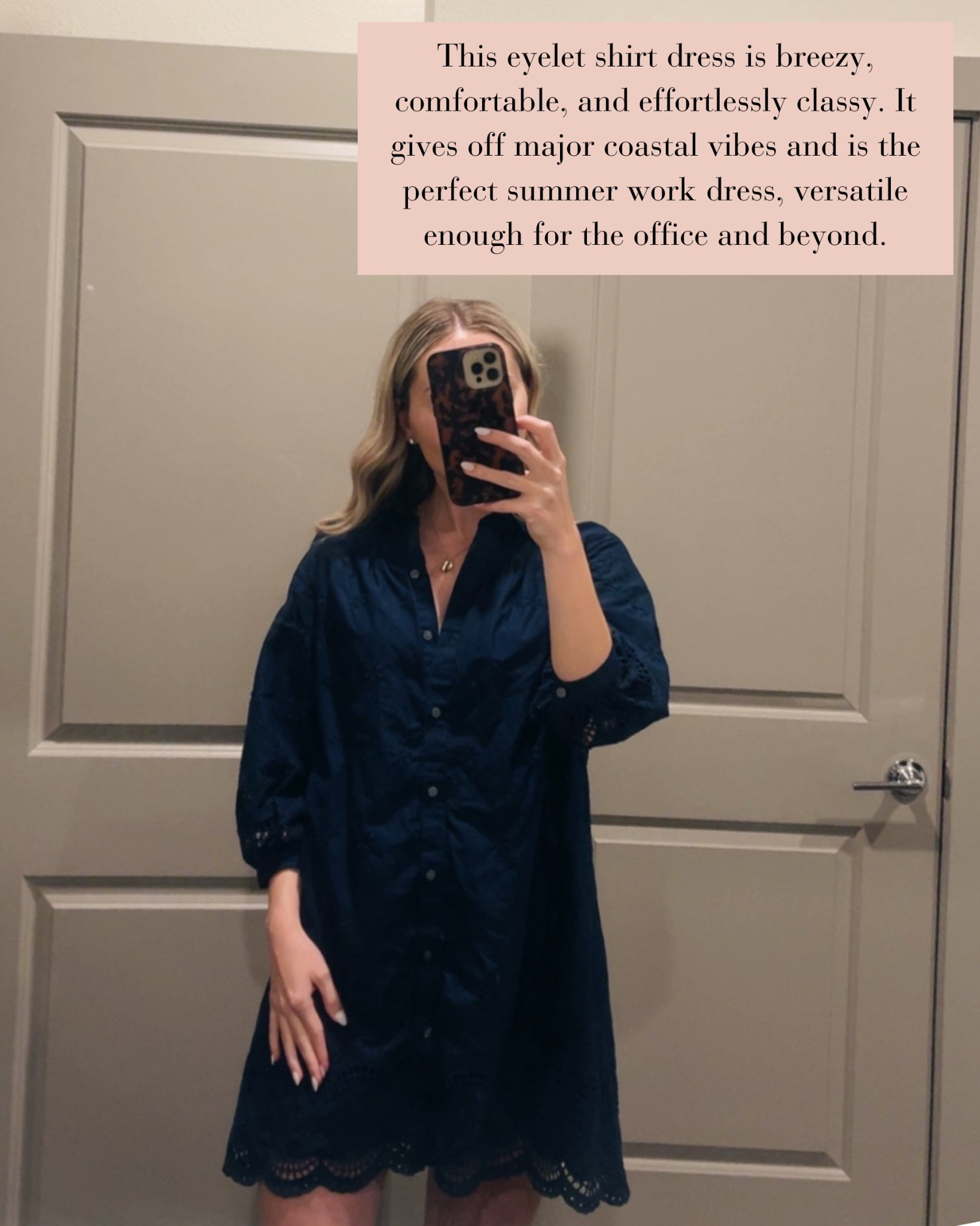 Eyelet Shirt Dress

Loft sale, work dress, work outfit, mini shirt dress, summer dress, dress with collar, summer fashion, office outfit, Memorial Day sale, Morgan Grace

#LTKWorkwear #LTKSaleAlert #LTKSeasonal