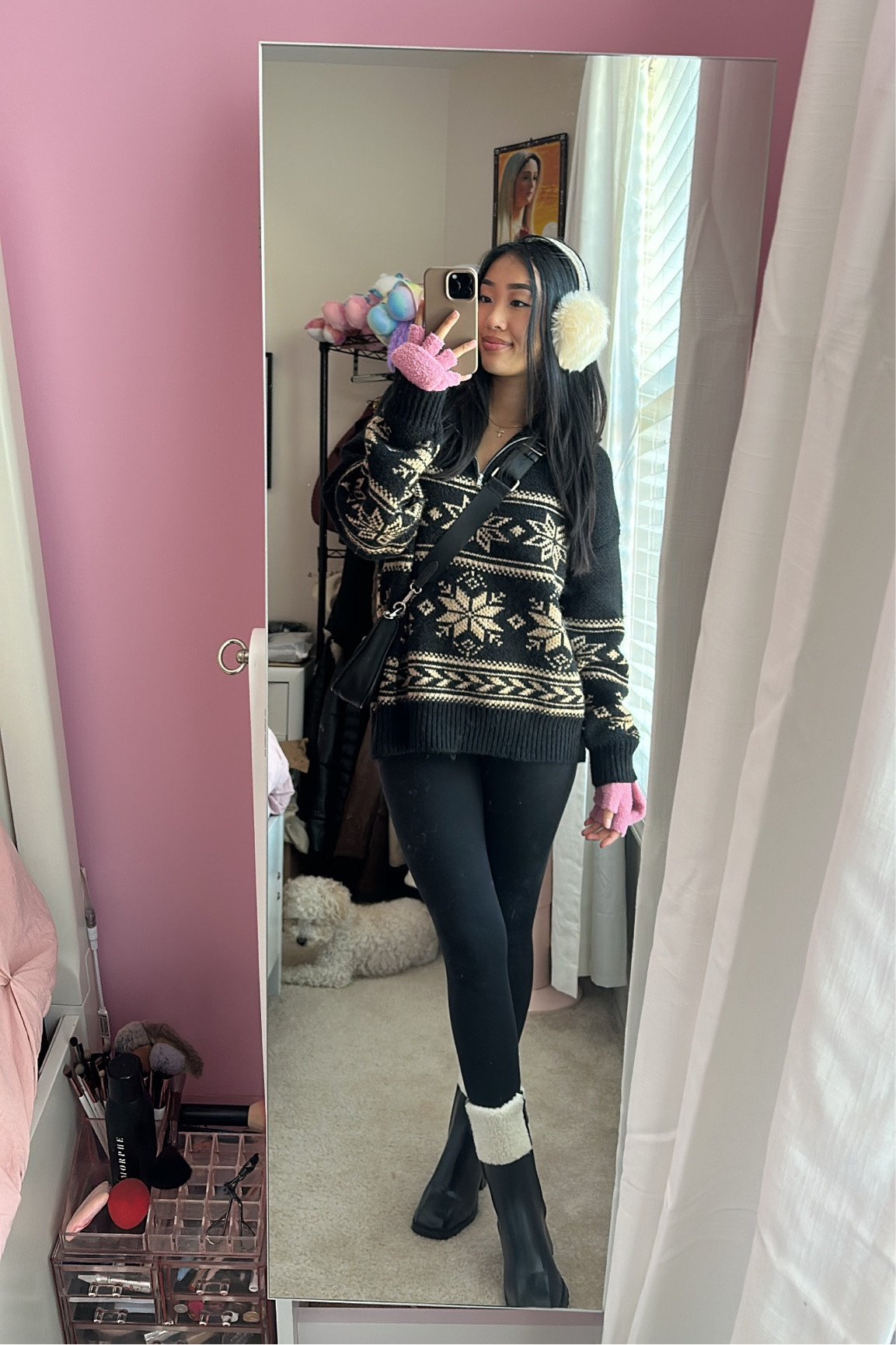 Winter outfit. Holiday outfit. Holiday shopping outfit.

#LTKHoliday #LTKSeasonal #LTKfindsunder50