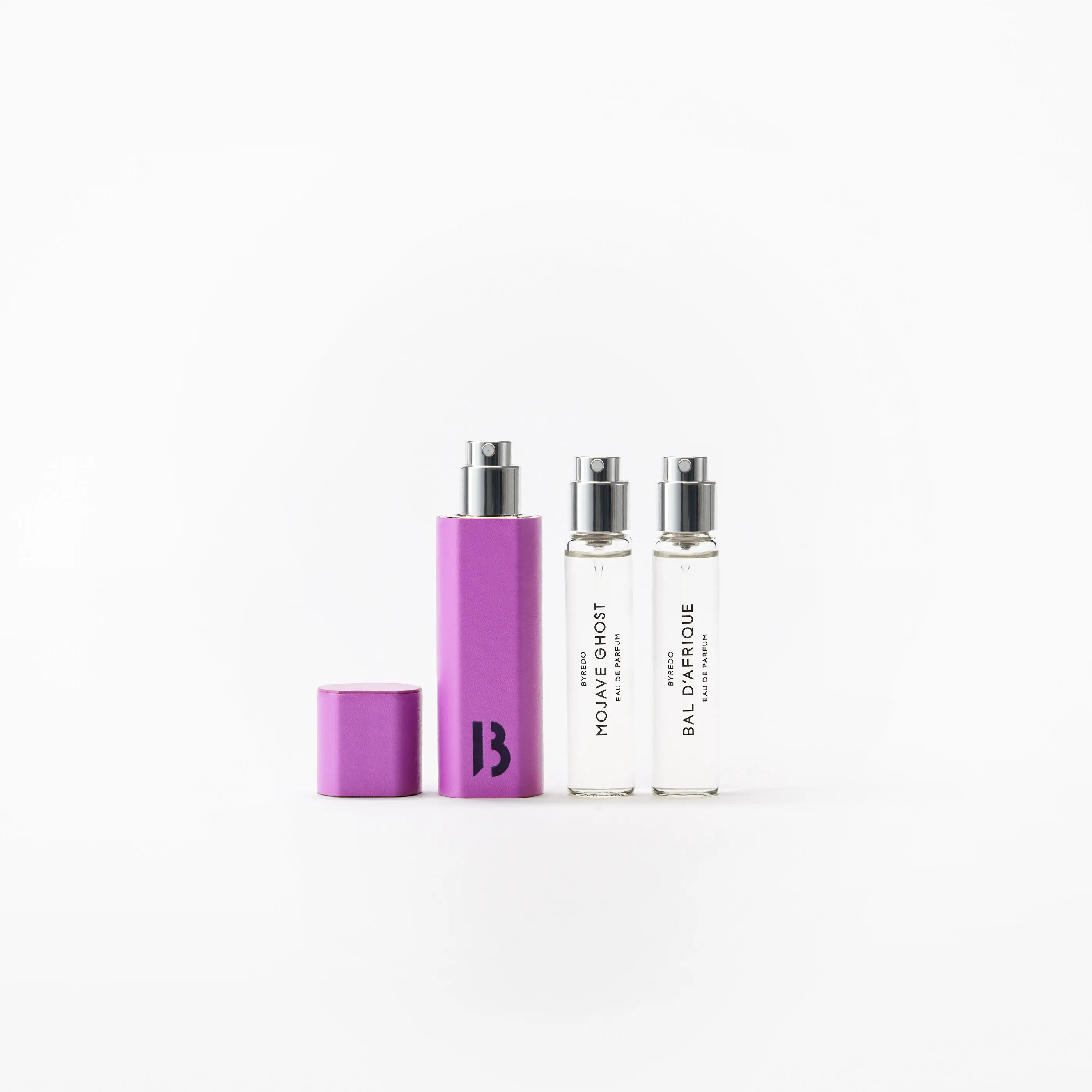 Bal d'Afrique, Gypsy Water, Mojave Ghost 3x12 ml + Travel Leather Case | Byredo